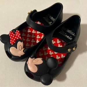 Mini Melissa Mickey and Minnie Shoes